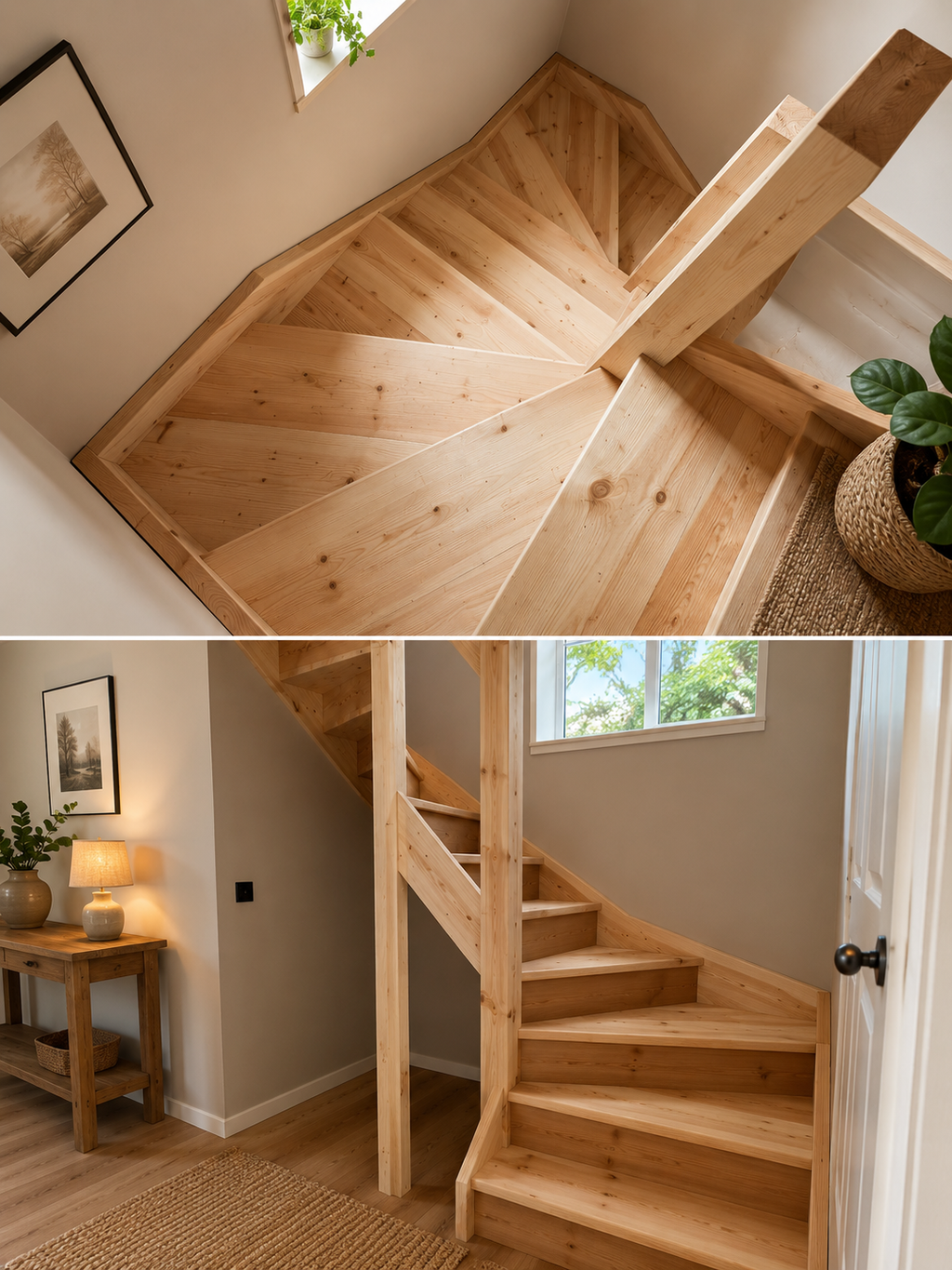 Double Winder Staircase