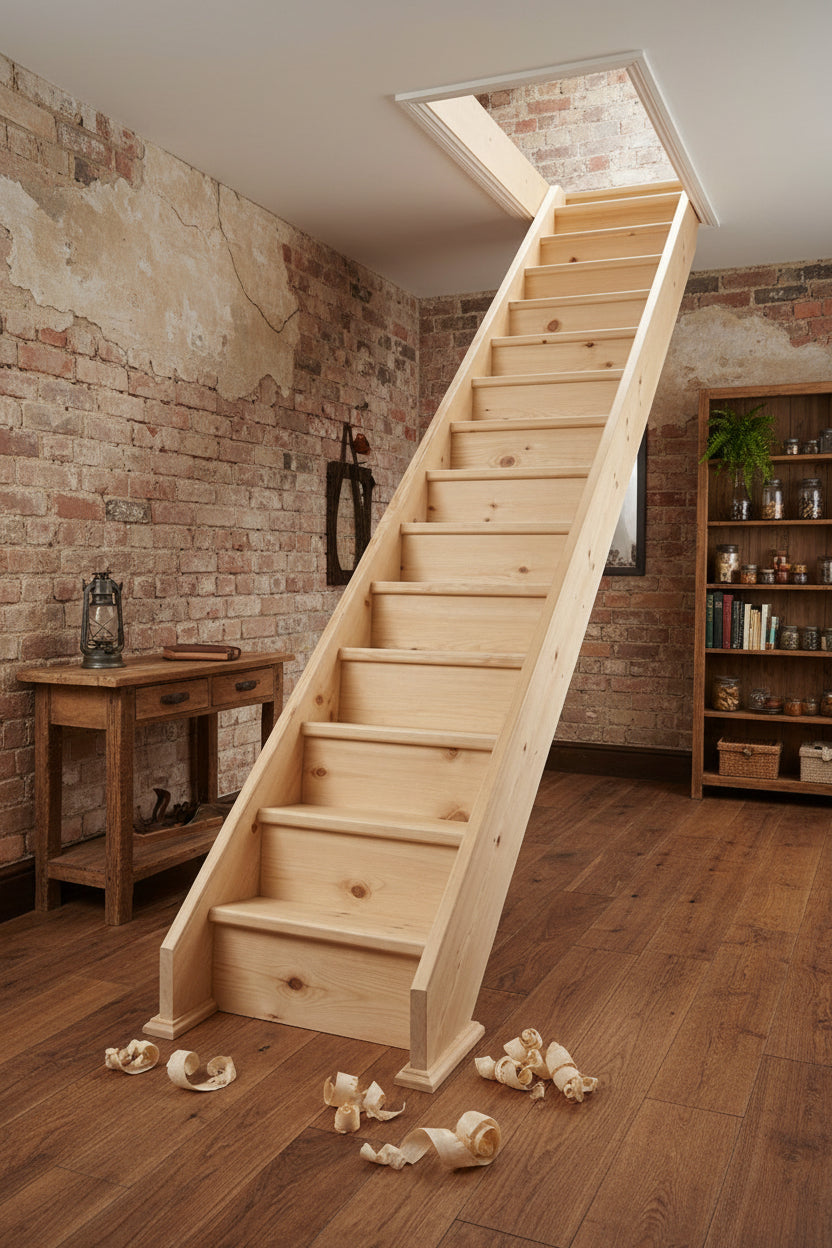 Straight Staircases Built To Any Size